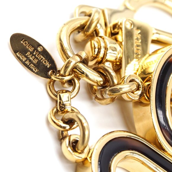 Resin Lock and Key Monogram Key Ring Chain Charm - Picture 8 of 8